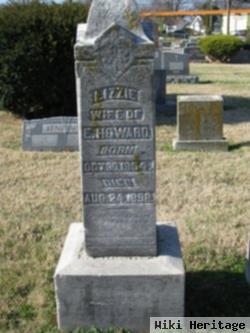 Elizabeth "lizzie" Burns Howard