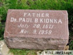 Dr Paul B. Kionka