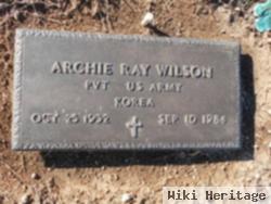 Archie Ray Wilson