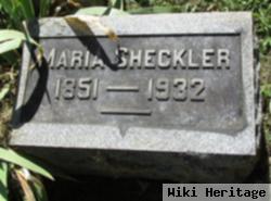 Maria A Rehrig Sheckler