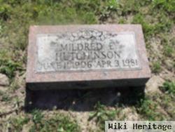 Mildred E Hutchinson