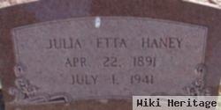 Julia Etta Bruce Haney