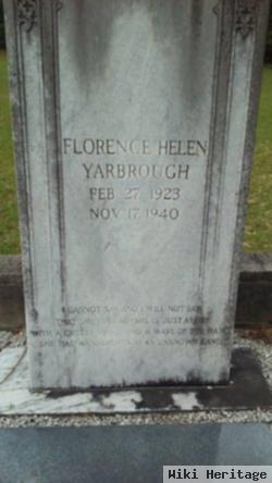 Florence Helen Yarbrough