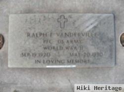 Ralph Francis Vanderville