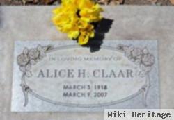 Alice Hester Pence Claar