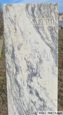 Margaret Ann Bulloch