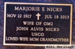 Marjorie Elaine Nicks