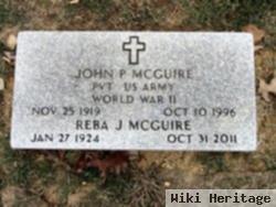 Pvt John Pershing Mcguire