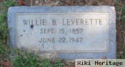 Willie B Leverette