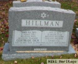 Gertrude Dick Hillman