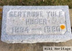 Gertrude Yule Huber