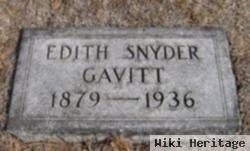 Edith Snyder Gavitt