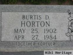 Burtis D Horton