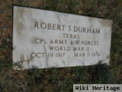 Cpl Robert Stanley Durham