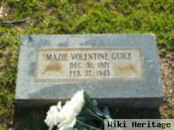 Mary T "mazie" Volentine Guice