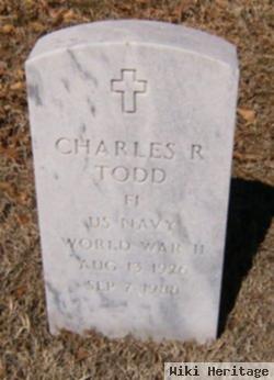 Charles R Todd