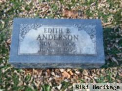 Edith B Tuttle Anderson