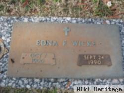 Edna Frances Muse Wicks