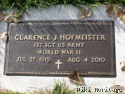 Clarence J "cj" Hofmeister