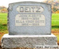 John H Deitz