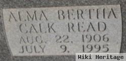 Alma Bertha Calk Read