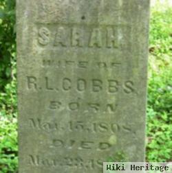 Sarah "sallie" Bryant Cobbs