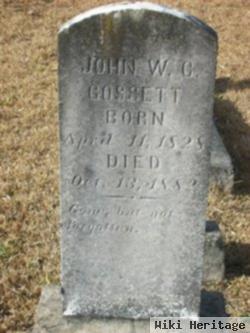 John Wesley Calvin Gossett