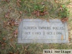 Alberta Emberg Bolles