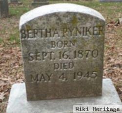 Bertha Ryniker