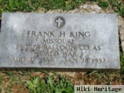 Frank H King