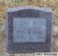 Lillian Bettis Bohlander