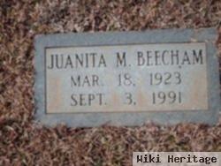 Juanita M Beecham