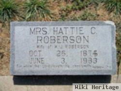 Hattie Cornelia "hattie" Sandifer Roberson