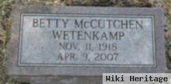 Betty Mccutchen Wetenkamp