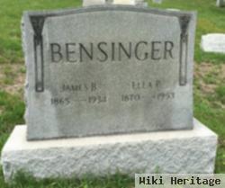 James B Bensinger