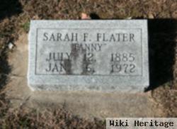 Sarah Frances "fanny" Duke Flater