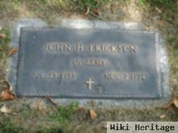 John H Erickson