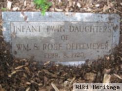 Infant Daughters Deitemeyer