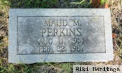 Maud M Perkins