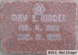 May Elizabeth Kinder