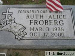 Ruth Alice "nan" Froberg