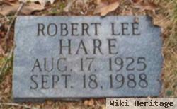 Robert Lee Hare