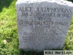 Alice Julia Gardner Hopkins