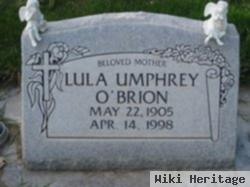 Lula Belle Umphrey O'brion