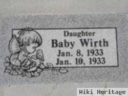 Baby Daughter Wirth