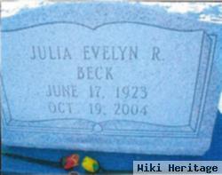 Julia Evelyn Rowland Beck