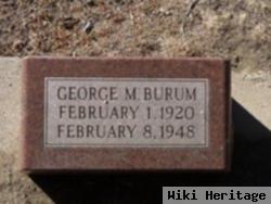 George M Burum, Jr