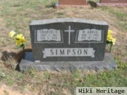 Rev Charles E Simpson