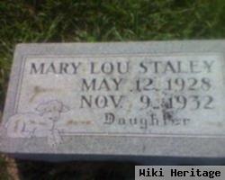 Mary Lou Staley