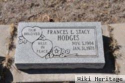 Frances E Stacy Hodges